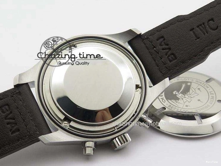 MIROTIME 0319 Pilot Chrono 377706 “Le Petit Prince” V6F Best Edition Blue Dial on Brown Leather Strap A Colorful 7387